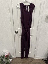 Fabletics Jumpsuit One piece Size Large Plum Color