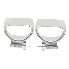 Chrome Pair 2pcs Interior Door Handles