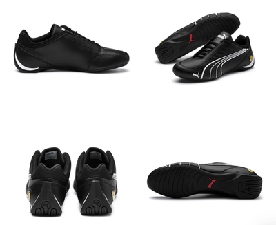 PUMA Ferrari コラボ フラットシューズ ブラック s-l400.png