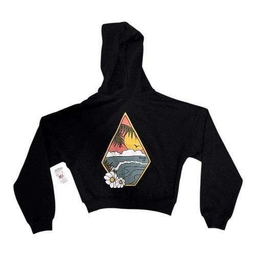 Chaqueta Volcom negra niña pequeña Foto 2 de 2