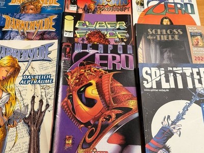 Splitter Cyber Farce , Zero , Spawn  Comic Bänder zur Auswahl