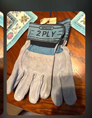 #ad #ad 7 Pairs Vintage North Star Glove Co Leather Gloves 2 Ply Double Palm Men#x27;s Large $25.00
