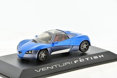 VENTURI Fetish blue metallic 1/43 Universal Hobbies