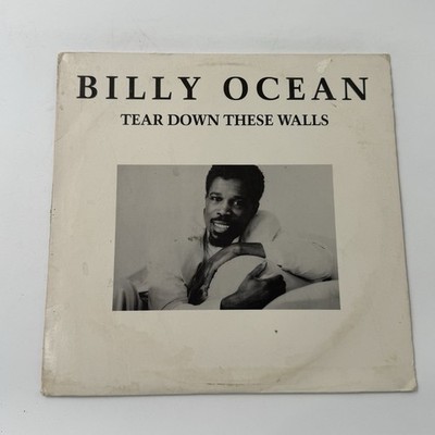 Billy Ocean Tear Down These Walls LP - ARISTA Records 1988 Original Vinyl