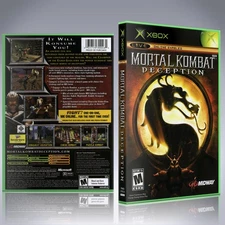 XBox Replacement Case - NO GAME - Mortal Kombat - Deception