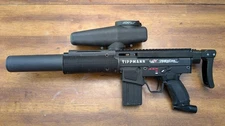 Tippmann X7 Phenom Electro HE grip Paintball Marker Full Auto MP5SD & Video