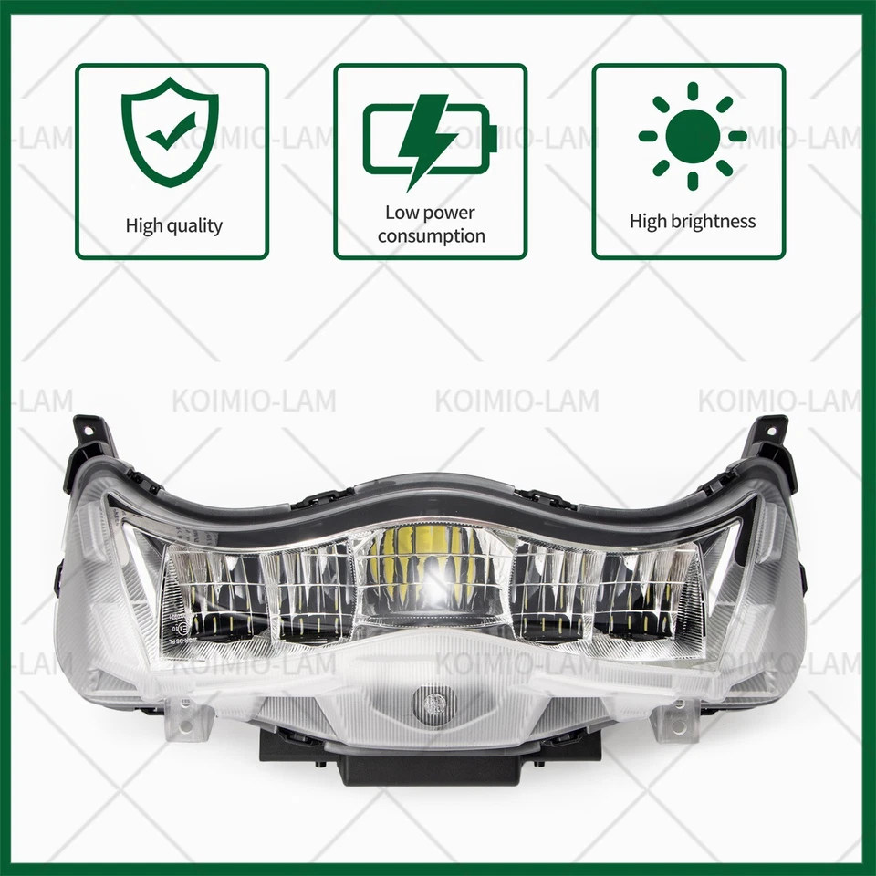 Fit for Honda SH125 SH150 SH350 2021 - 2024 Headlight Assembly Headlamp Light - Image 3 of 4