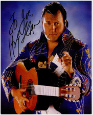 The Honky Tonk Man - Signed Color Cardstock Photograph