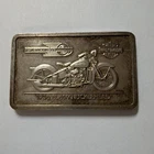 Harley Davidson 1936 EL 61 Knucklehead .999 Fine Silver 1.4 ozt Bullion Bar