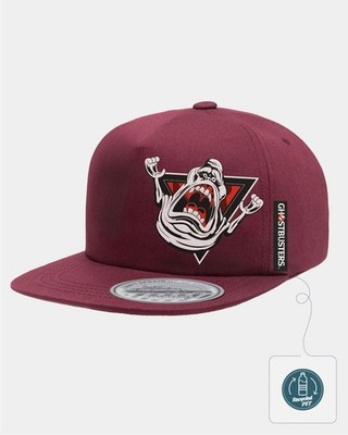 Ghostbusters Snapback Hat Slimer Itemlab