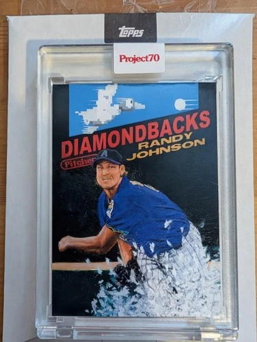 2021 Topps Project 70 Jonas Never Randy Johnson #224 Nintendo Duck Hunt