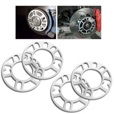 4PCS 8mm Hub Centric Wheel Spacers,Hubcentric 4 or 5 Lugs Universal - 8mm