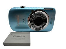 [CASI COMO NUEVA] Cámara Canon IXY Digital 510 IS Azul 12,1 MP / PowerShot SD960 IS