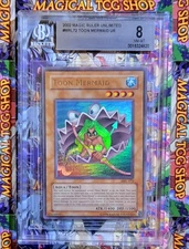 Yugioh Toon Mermaid Magic Ruler Ultra Rare MRL-072 Konami 2002 BGS NM