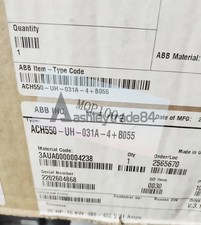 1PCS NEW ABB INVERTER ACH550-UH-031A-4+B055 ACH550UH031A4B055