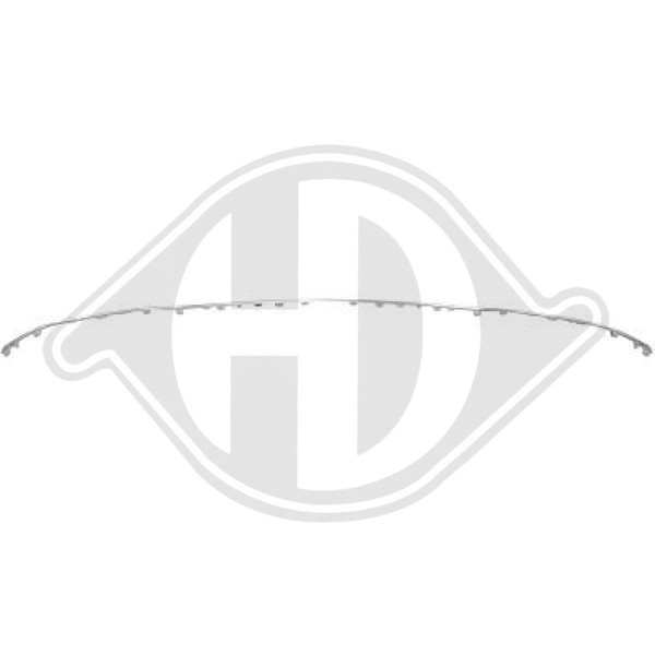 1618762 Zier-/Schutzleiste, StoßFäNger Hinten FüR MERCEDES-BENZ E-CLASS (W213)-image