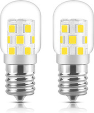 LED Microwave Light Bulb Under Hood 40W Equivalent-125V E17 Base for Whirlpool M