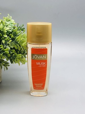 Jovan Musk For Women Body Fragrance Natural Spray For Her 2.5 oz New 