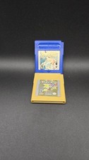 Pokemon Blue AND Gold Version - Nintendo Game Boy - authentic WORKING & SAVES