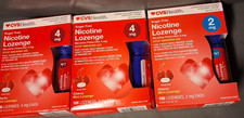 CVS Sugar-Free Nicotine Lozenge -324 total 2-4mg , 1- 2mg 3-108 boxes-Cherry