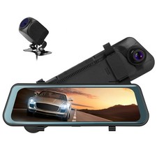 FHD 1080P Car DVR Dash Camera 9.66" Vehicle Driving Recorder w/ G Sensor Parking