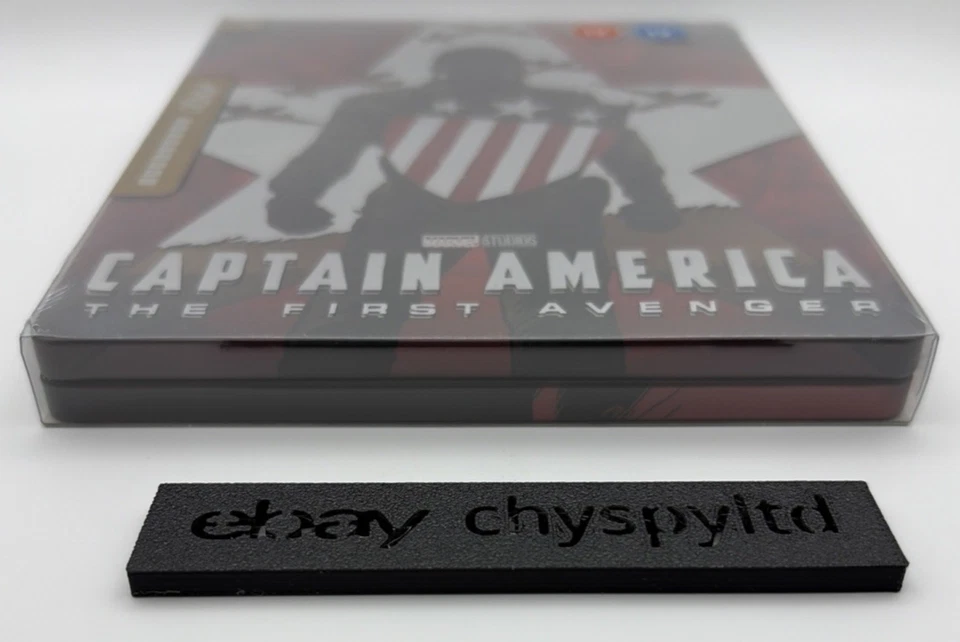 Marvel Captain America The First Avenger 4K Blu Ray Mondo Limited New & Sealed - Image 4 of 4