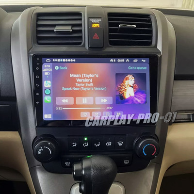 4+64G For Honda CRV 2007-2011 Apple Carplay Android Car Stereo Radio GPS Navi BT