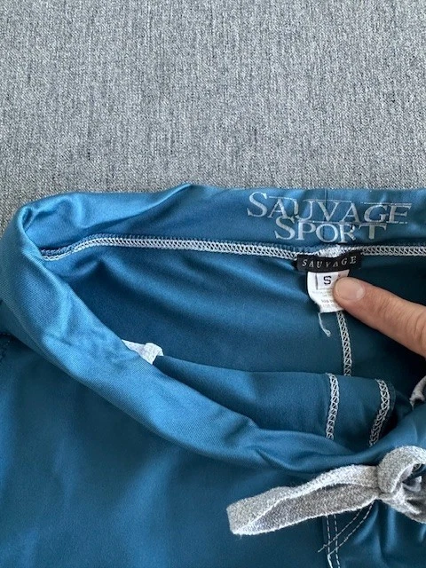 Pantalones cortos deportivos Sauvage - Para hombre - Talla pequeña - Yoga, ropa activa Foto 4 de 4