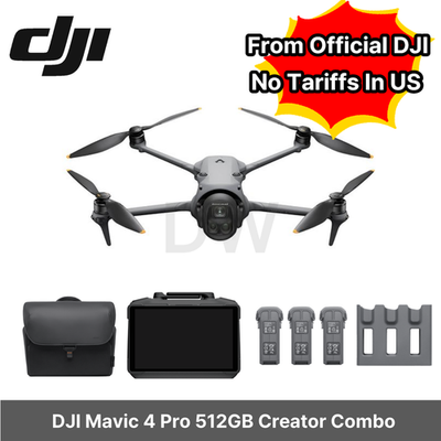 DJI Mavic 4 Pro 512GB Creator Combo (DJI RC Pro 2+3 Batteries) -No