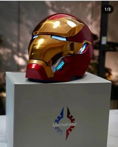 AutoKing Marvel Avengers Iron Man MK-5/MK-50 Helm Sprachsteuerung Fernbedienung - Bild 23 von 31