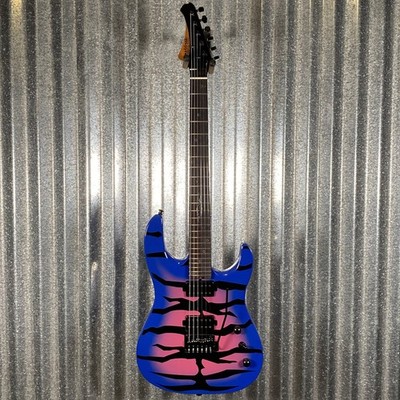 Westcreek Guitars Aetheris Superstrat Blue Tiger Guitar #0167 Used