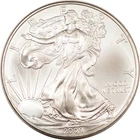 2009 $1 AMERICAN SILVER EAGLE, 1 OZ .999 - GEM BRILLIANT UNCIRCULATED!