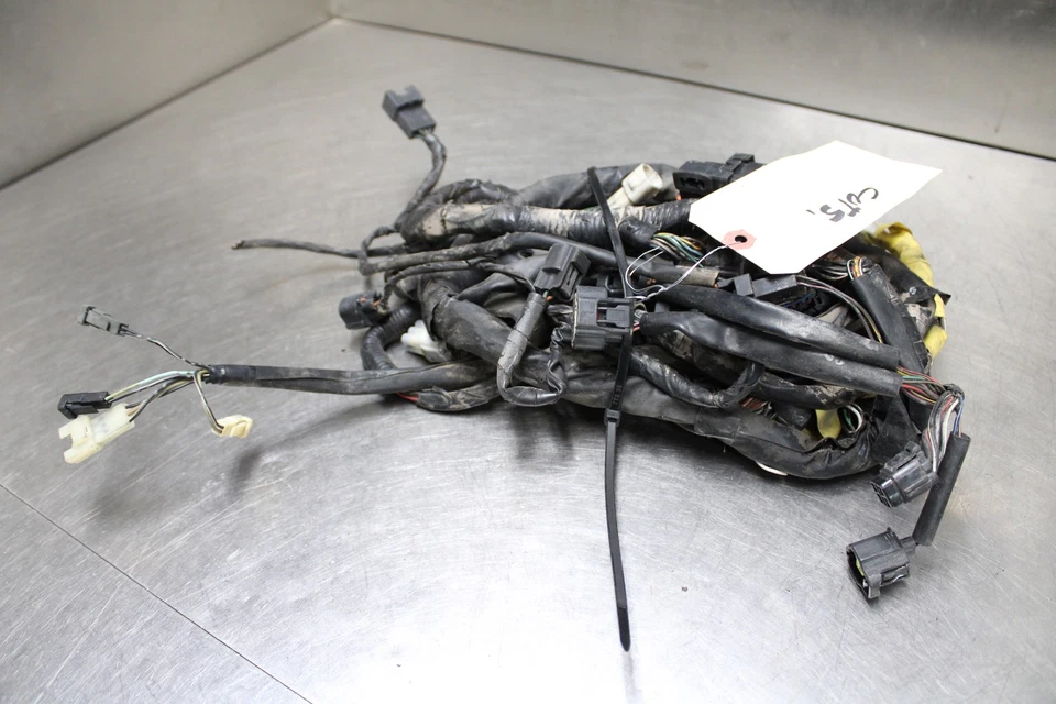 08-12 SUZUKI KATANA 650 MAIN ENGINE WIRING HARNESS WIRE 36610-17H80 HAS CUTS Foto 4 de 4