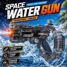 Electric Water Gun with Flashing Function That Continuously Delivers Powerful