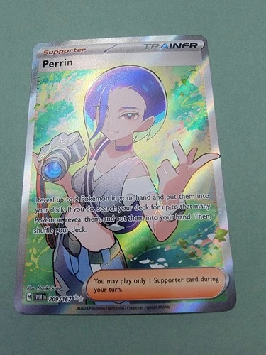 Perrin 209/167 Sv06: Twilight Masquerade Ultra Rare Full Art Holo Card