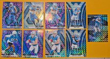 2025 Panini Mosaic Prizm Purple Reactive Isaac Teslaa Amon-Ra Silver Gibbs