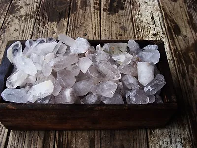 3000 Carat Lots of Unsearched Quartz Crystal Points + a FREE Faceted Gemstone
