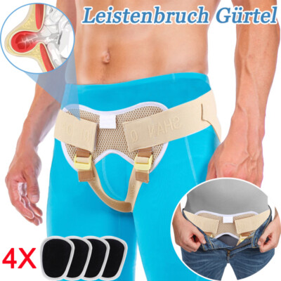 Medizinische Herren Leistenbruchgürtel Hernie Stütz Gürtel Leistenbruch Gürtel
