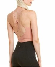 NEW Free People Movement Dance All Day Bodysuit Yoga Peach XS/S-M/L 40 FF-025