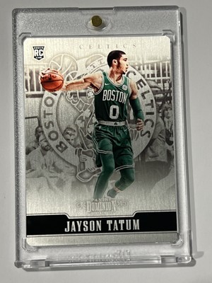 2017-18 Panini Dominion Jayson Tatum Rookie Metal Plate /199 | eBay