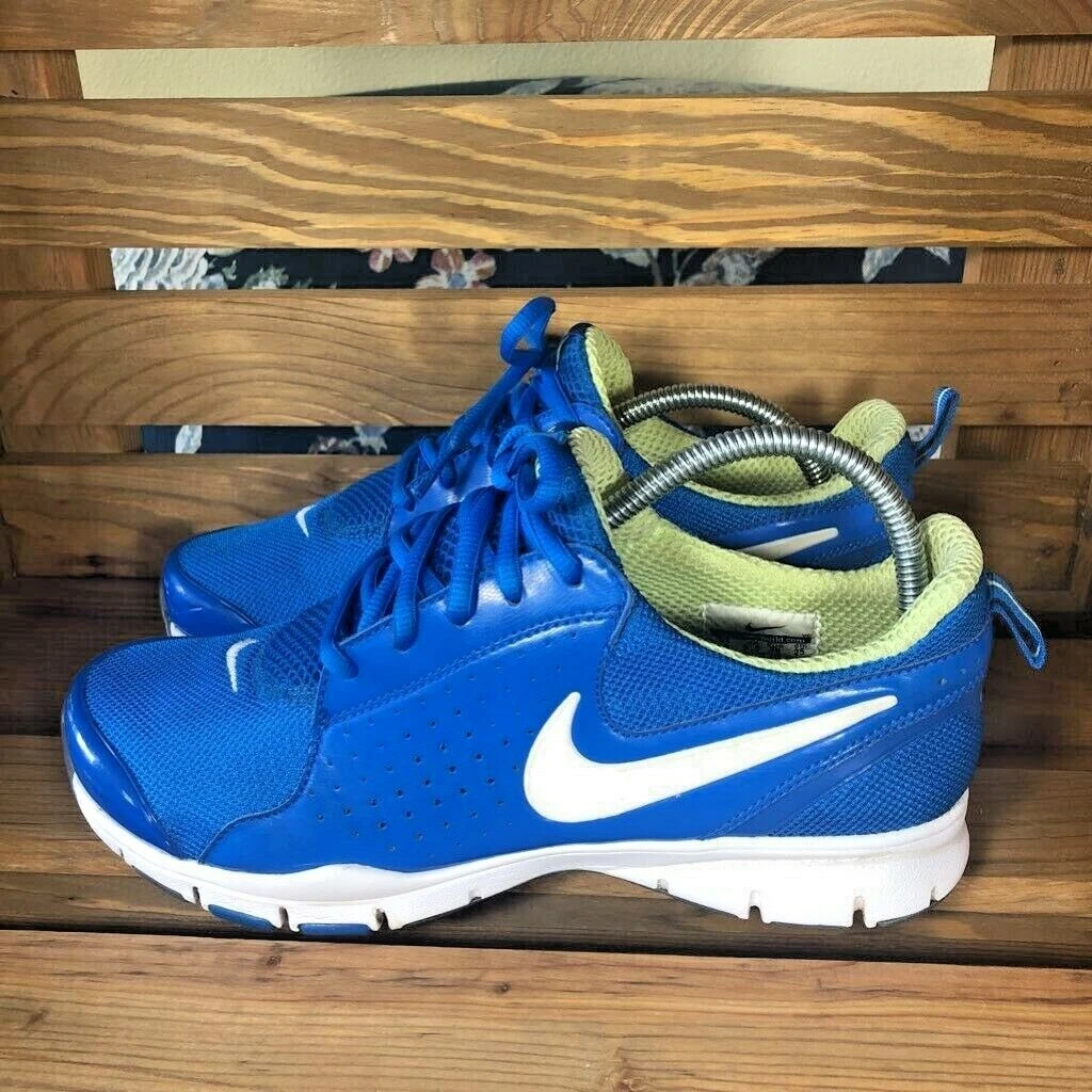Nike Womens In Season TR Running Shoes Blue 454445 400 2012 Lace Up Mesh 8M