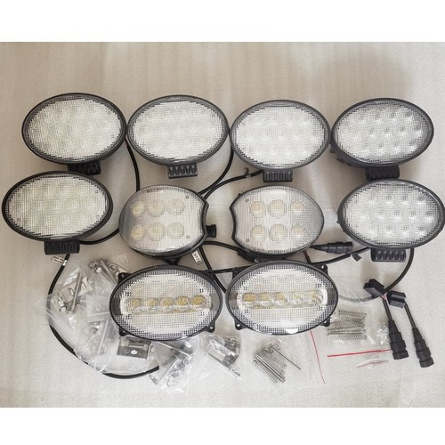 Complete LED Work Light Kit For John Deere 7020-7030 Series Tractors x10Pcs/Lots - Picture 10 of 12