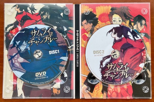 Samurai Champloo Anime 2 Disc DVD Video A16301-E & A16302 - Picture 2 of 7