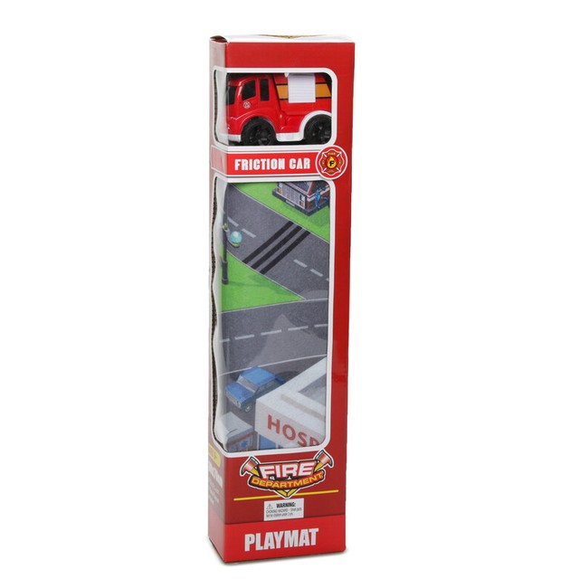 fast lane fire city playset walmart