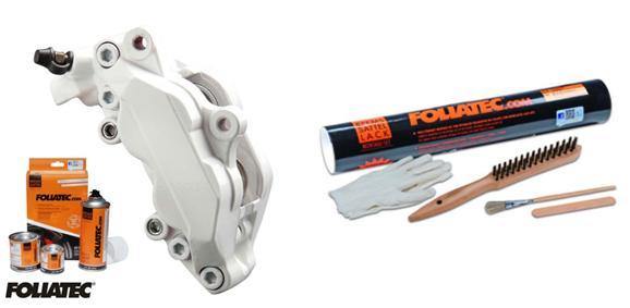 Kit peinture etriers de freins Foliatec blanc pur pour Peugeot Bipper