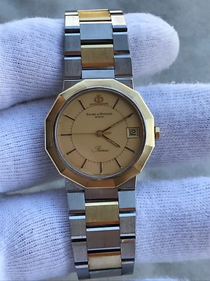 BAUME MERCIER WATCH RIVIERA A5333.018 QUARTZ GOLD18K&STEEL BAUME MERCIER WATCH RIVIERA A5333.018 QUARTZ GOLD18K&STEEL