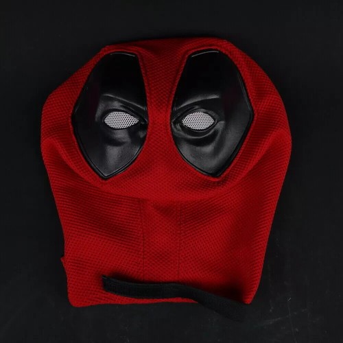 NEW Deadpool Full Face Mask Perspective Breathable Knit Helmet Halloween Cosplay - Picture 6 of 6