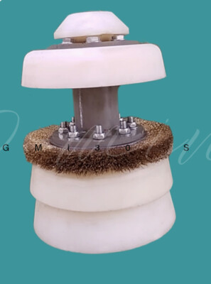 1x Mechanical 3 bowl type pipe cleaner φ114 #WD8