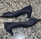 Coldwater Creek - Asymmetric Pleated Pump - Navy - BNWT — photo 9