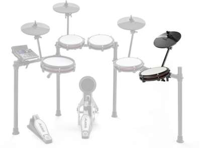 Alesis Nitro Max Mesh Expansion Drum- & Beckenerweiterung 10'' Cymbal-Pad 8'' Pad